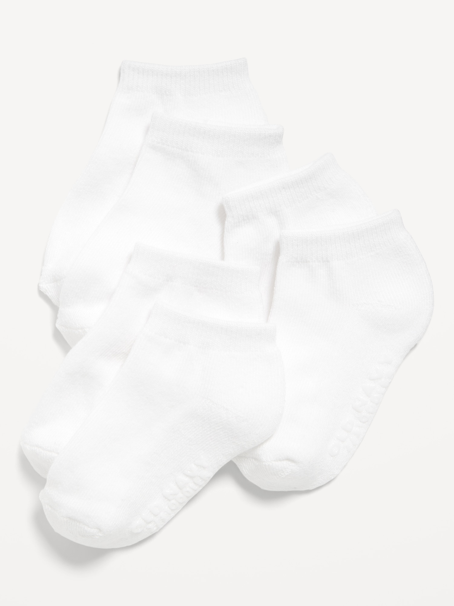 SOCQUETTES UNISEXES POUR TOUT-PETIT ET BÉBÉ (PAQUET DE 3 PAIRES)