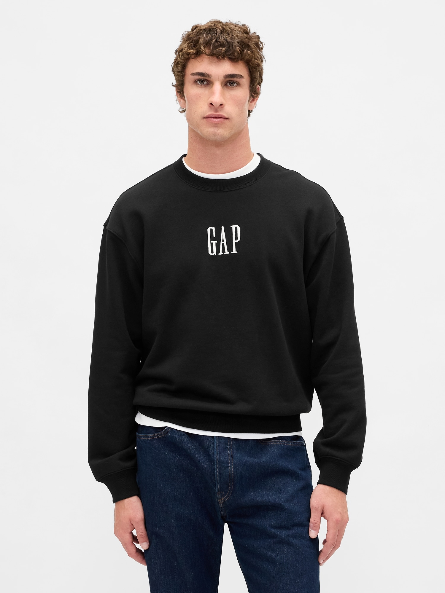 Adult Heavyweight Oversized Logo Sweatshirt