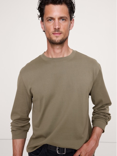 T-SHIRT RAS DU COU EN COTON