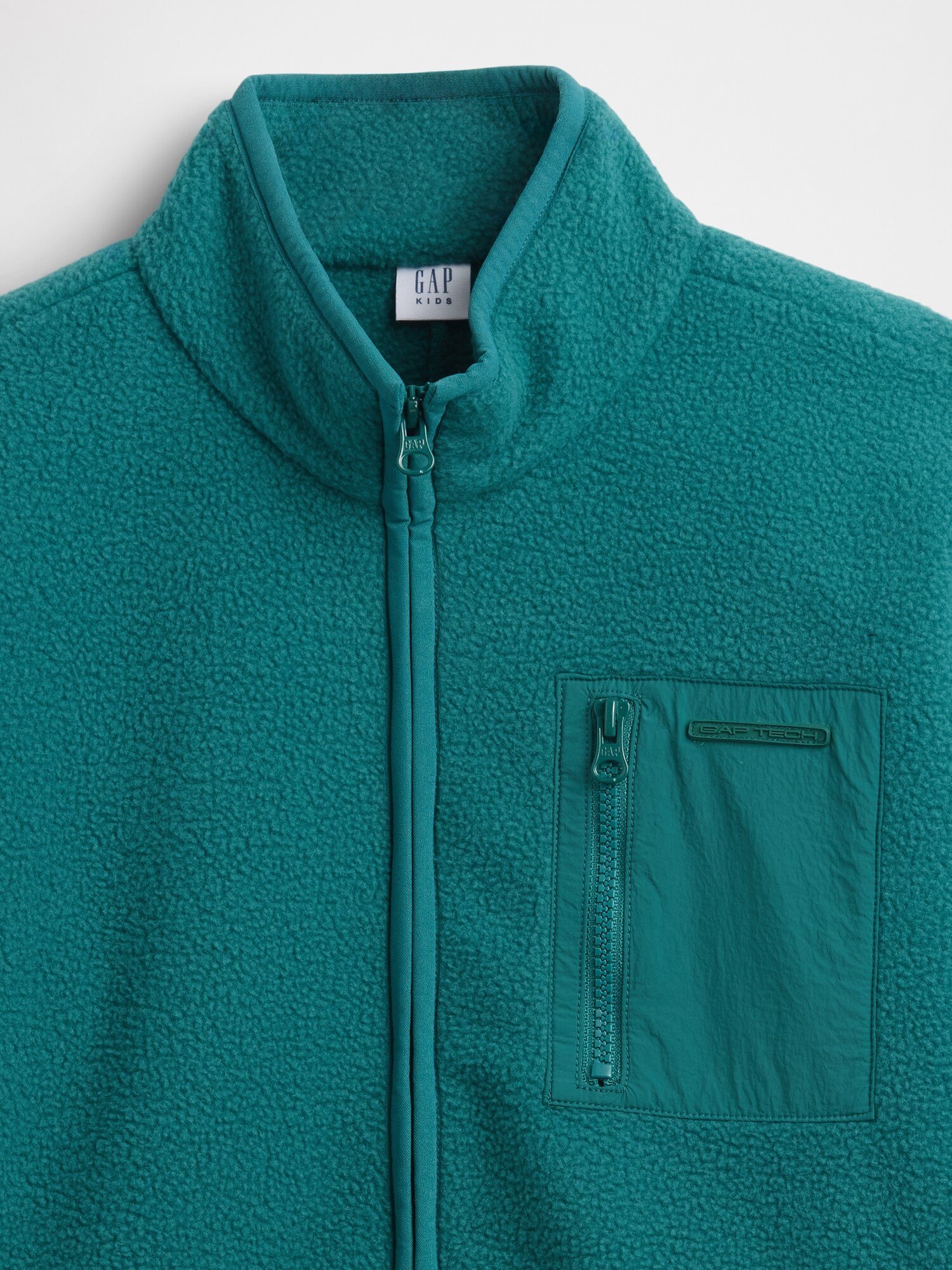 リラックスフィット ボアジャケット (キッズ)-5