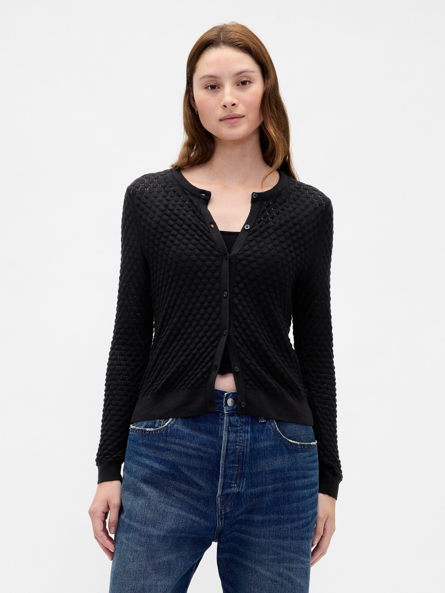 Gap CashSoft カシミヤタッチ ストレッチ ポインテール カーディガン Gap CashSoft カシミヤタッチ ストレッチ ポインテール カーディガン
