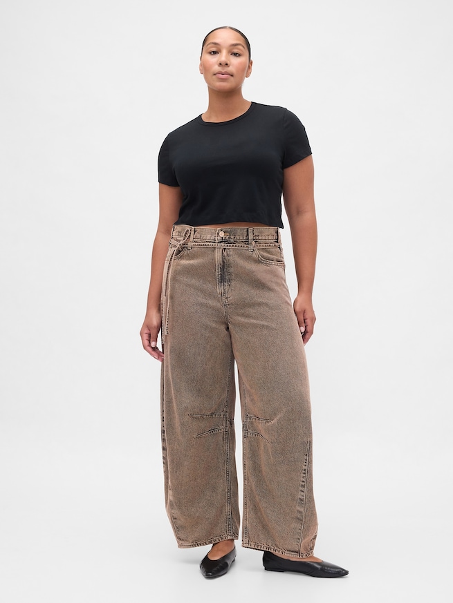 ハイライズ ウルトラソフト ホースシューデニム-4