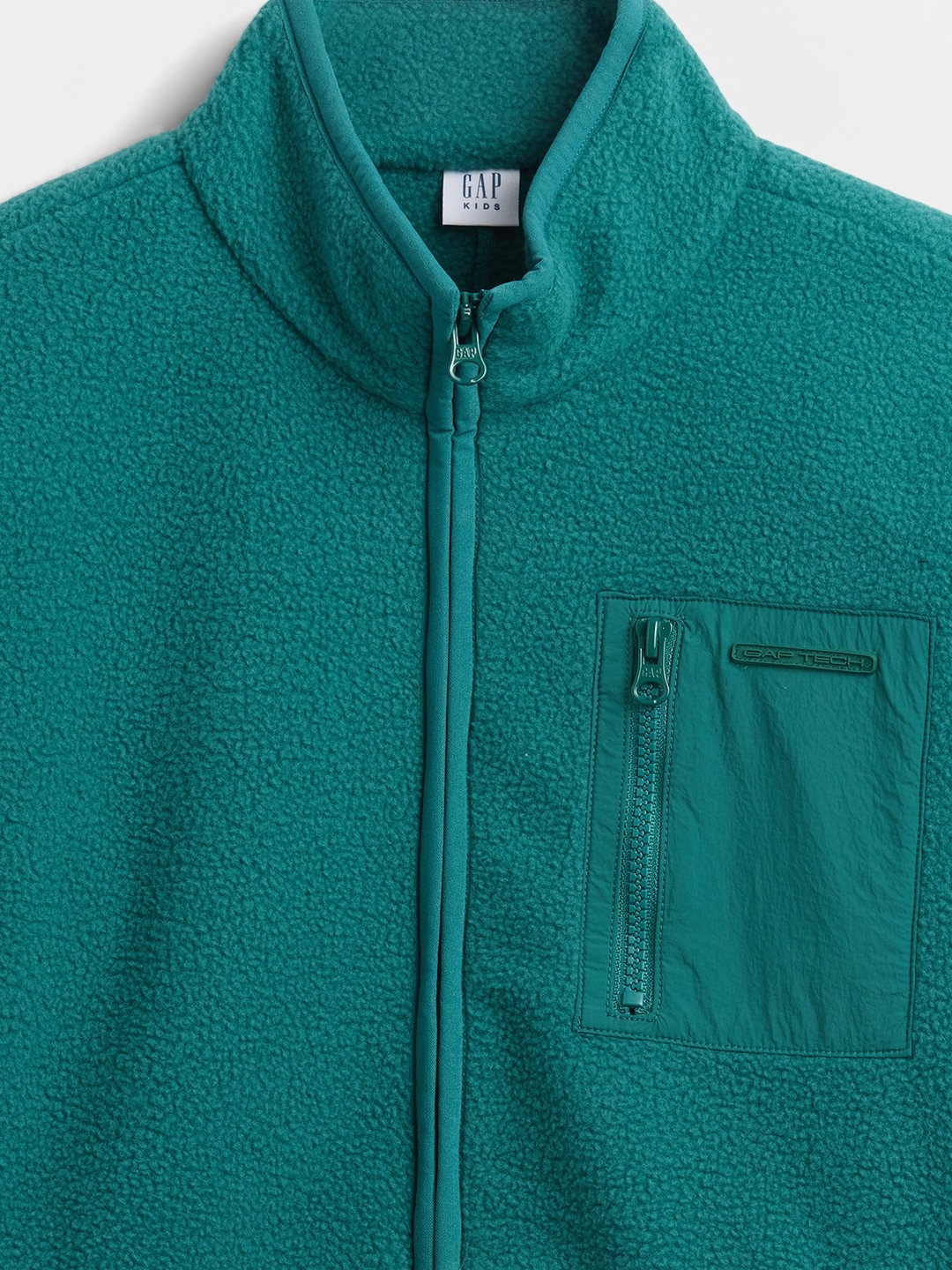 リラックスフィット ボアジャケット (キッズ)-4