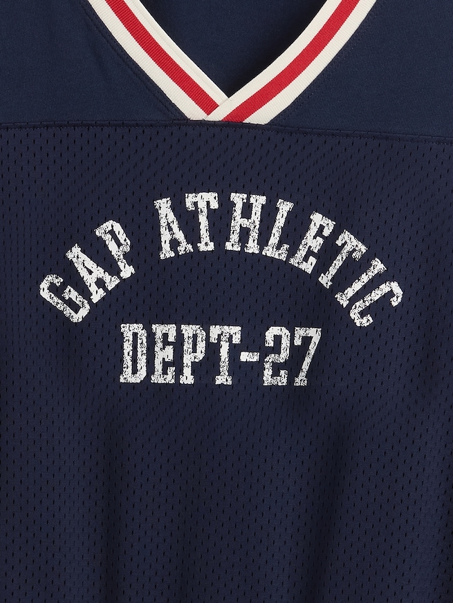 オーガニックコットン クロップド ジャージーTシャツ-3