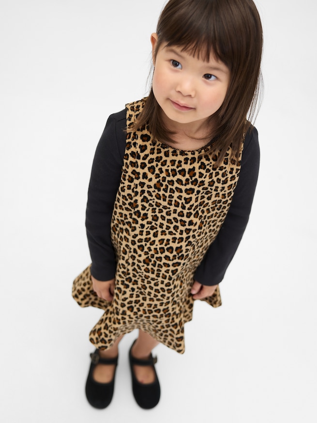 コーデュロイ ジャンパースカートコーデセット (幼児・ベビー)-2