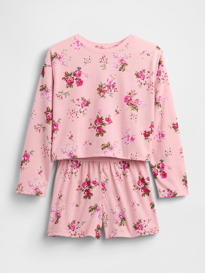 リサイクル ショートパンツパジャマセット (キッズ)-3