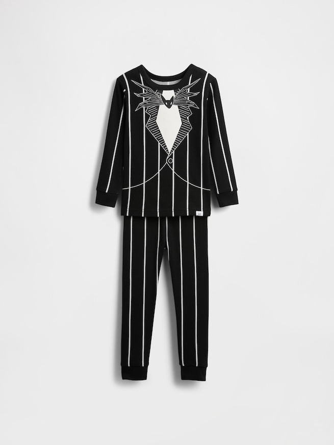 ナイトメアー・ビフォア・クリスマス オーガニックコットン パジャマセット (幼児・ベビー)-2