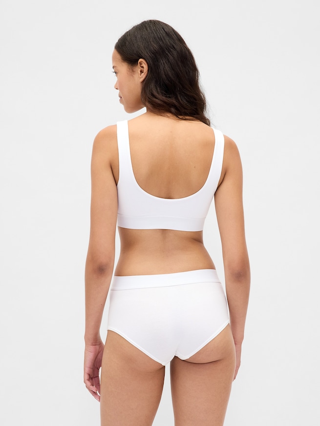 オーガニック ストレッチコットン GAPロゴ ブラレット-1