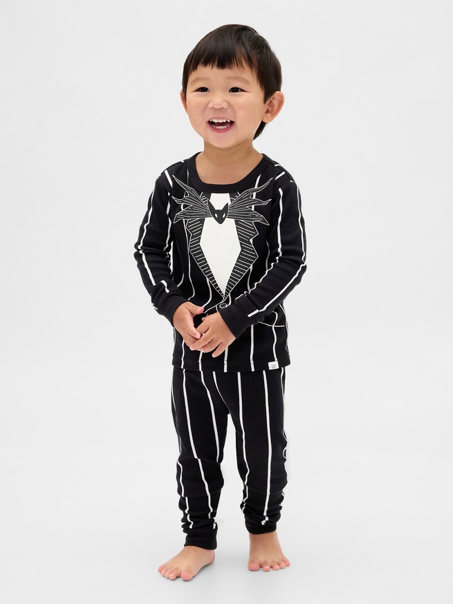 ナイトメアー・ビフォア・クリスマス オーガニックコットン パジャマセット (幼児・ベビー)-0