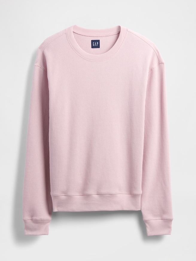 ヘビーウェイト サーマル オーバーサイズ Tシャツ-4