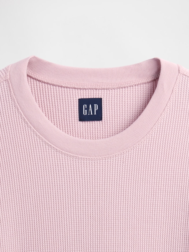 ヘビーウェイト サーマル オーバーサイズ Tシャツ-3