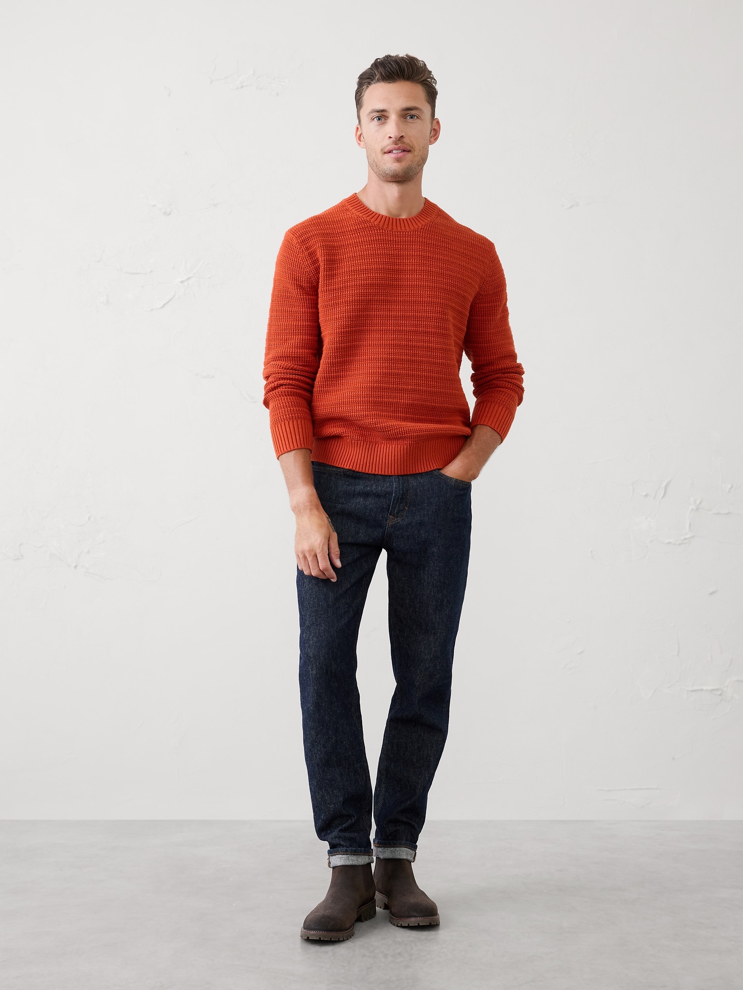 Textured Sweater