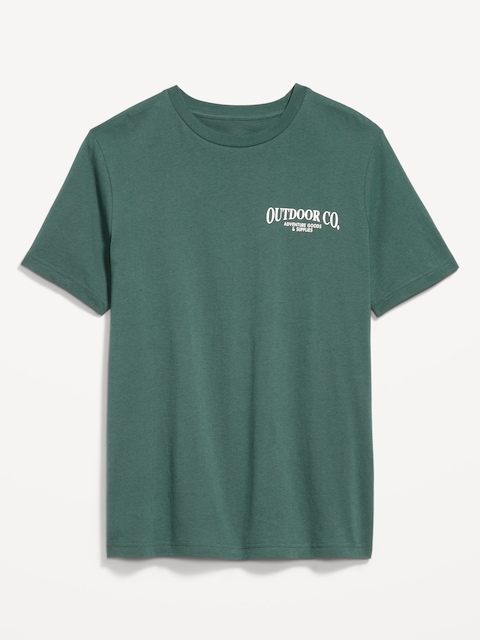 T-SHIRT RAS DU COU À IMPRIMÉ