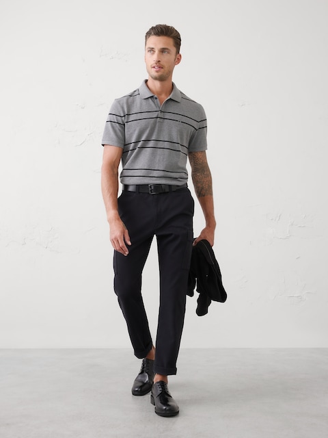 Standard-Fit Pique Polo