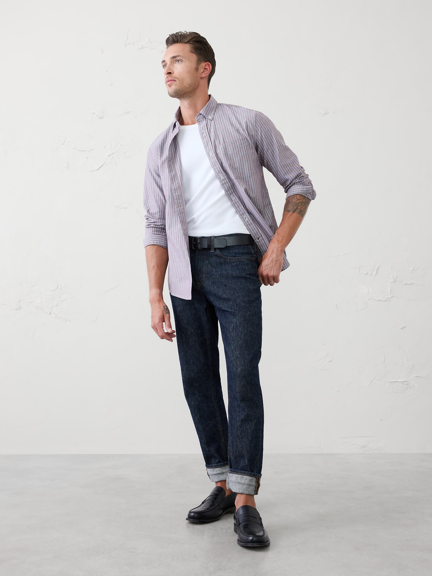 Slim-Fit Oxford Shirt