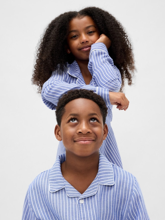 リサイクル フランネル パジャマセット (キッズ)-0