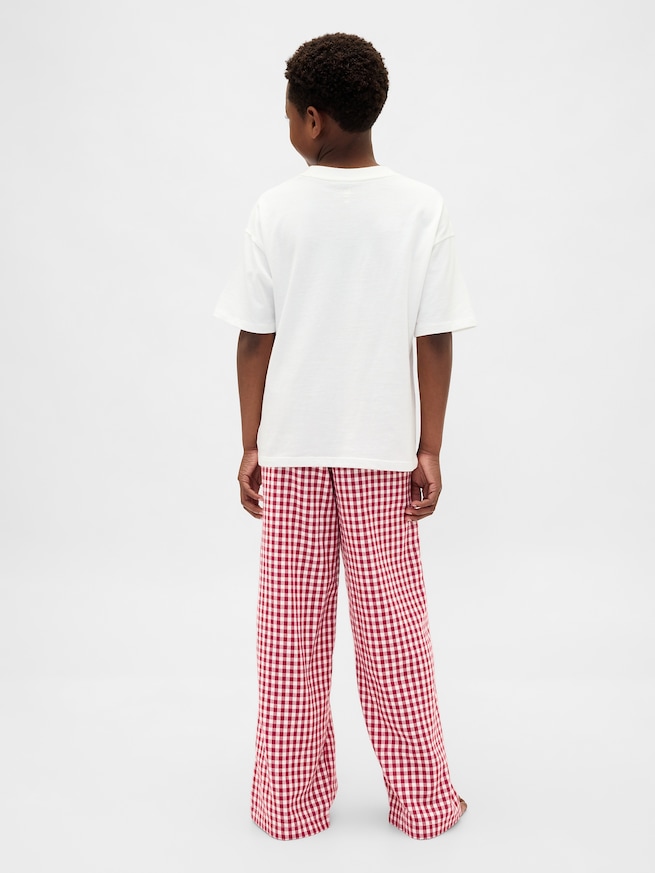 リサイクル フランネル パジャマパンツ (キッズ)-1