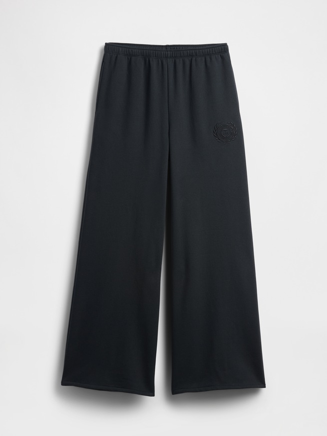 ハイライズ ヴィンテージソフト ハート GAPロゴ バギースウェットパンツ-5