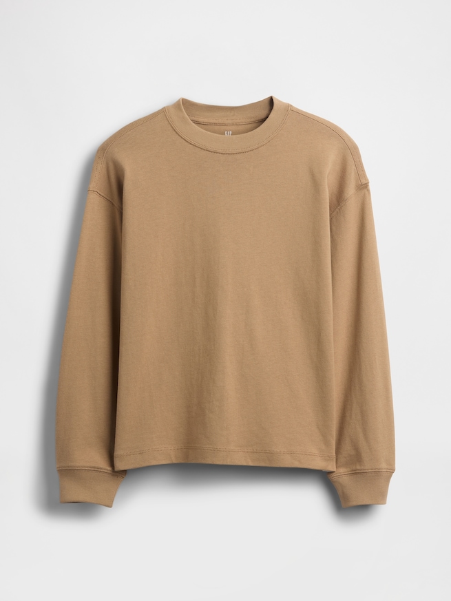 ヘビーウェイト オーバーサイズTシャツ (キッズ)-0