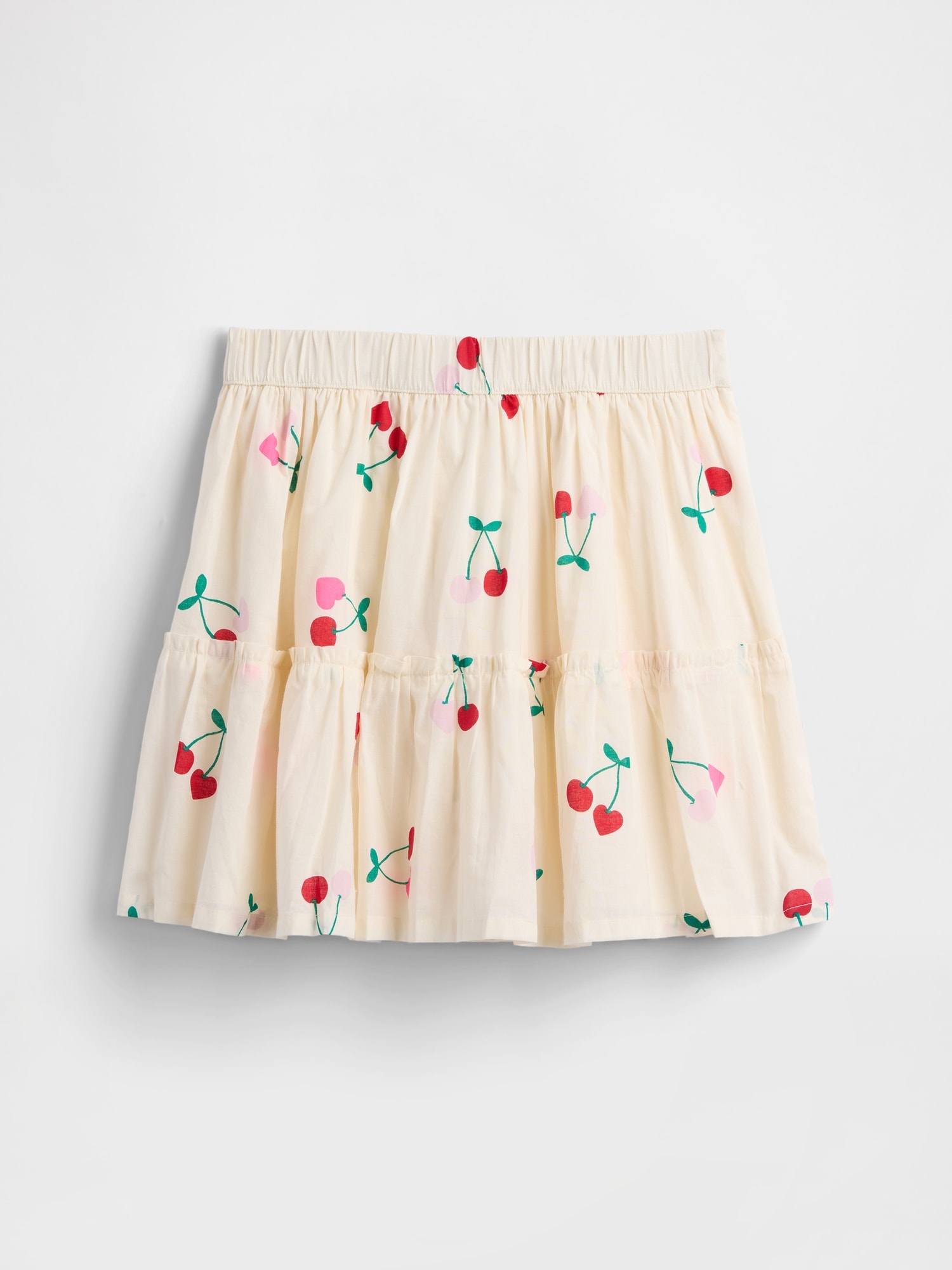 Kids Pull-On Tiered Skirt