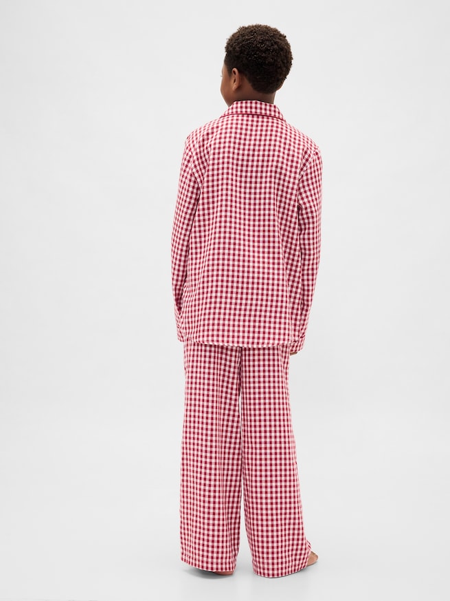 リサイクル フランネル パジャマセット (キッズ)-1