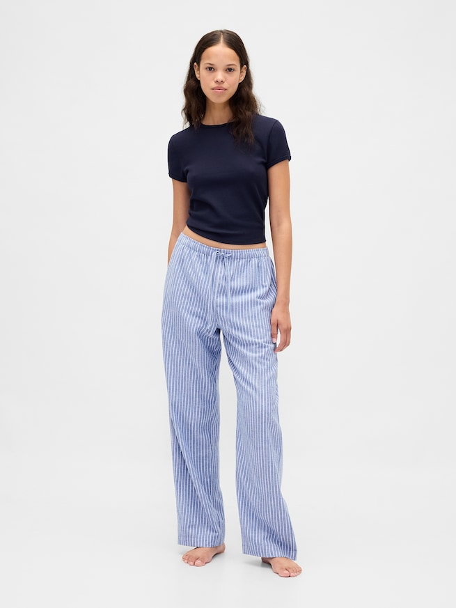 スーパーソフト フランネル パジャマパンツ (ユニセックス)-2