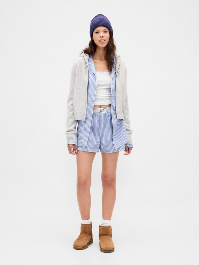 スーパーソフト フランネル パジャマシャツ (ユニセックス)-4