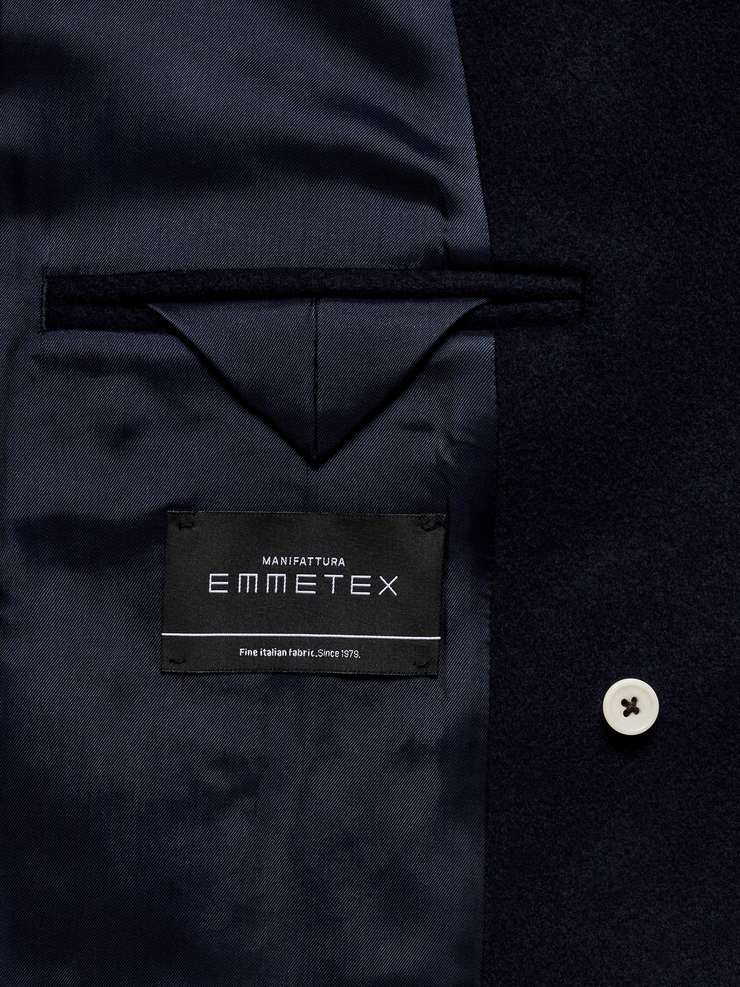 イタリアン メルトン ウール ブレンド カーコート-4