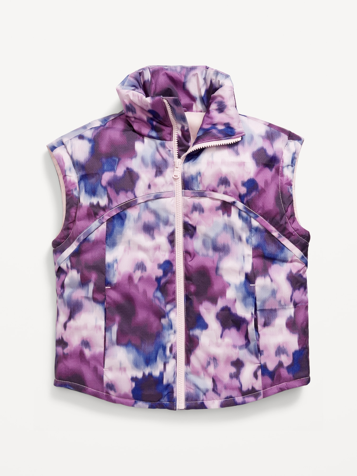 GILET MATELASSÉ HYDRORÉSISTANT À GLISSIÈRE POUR FILLE