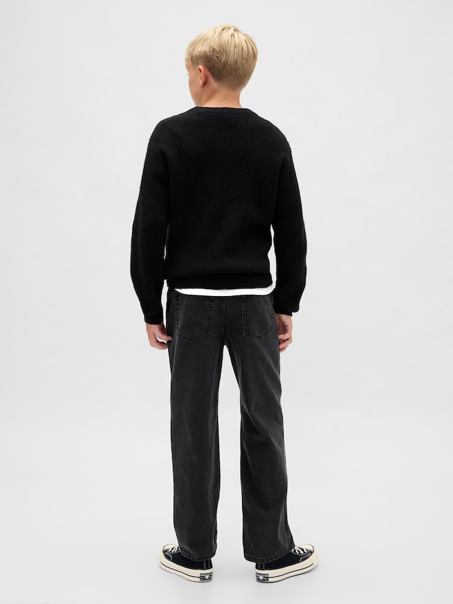 リラックスフィット ソフトデニム (キッズ)-1