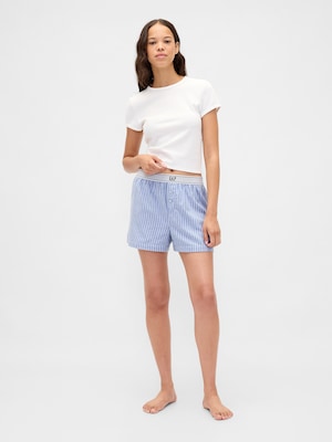 GAPロゴ フランネル ボクサーショートパンツ