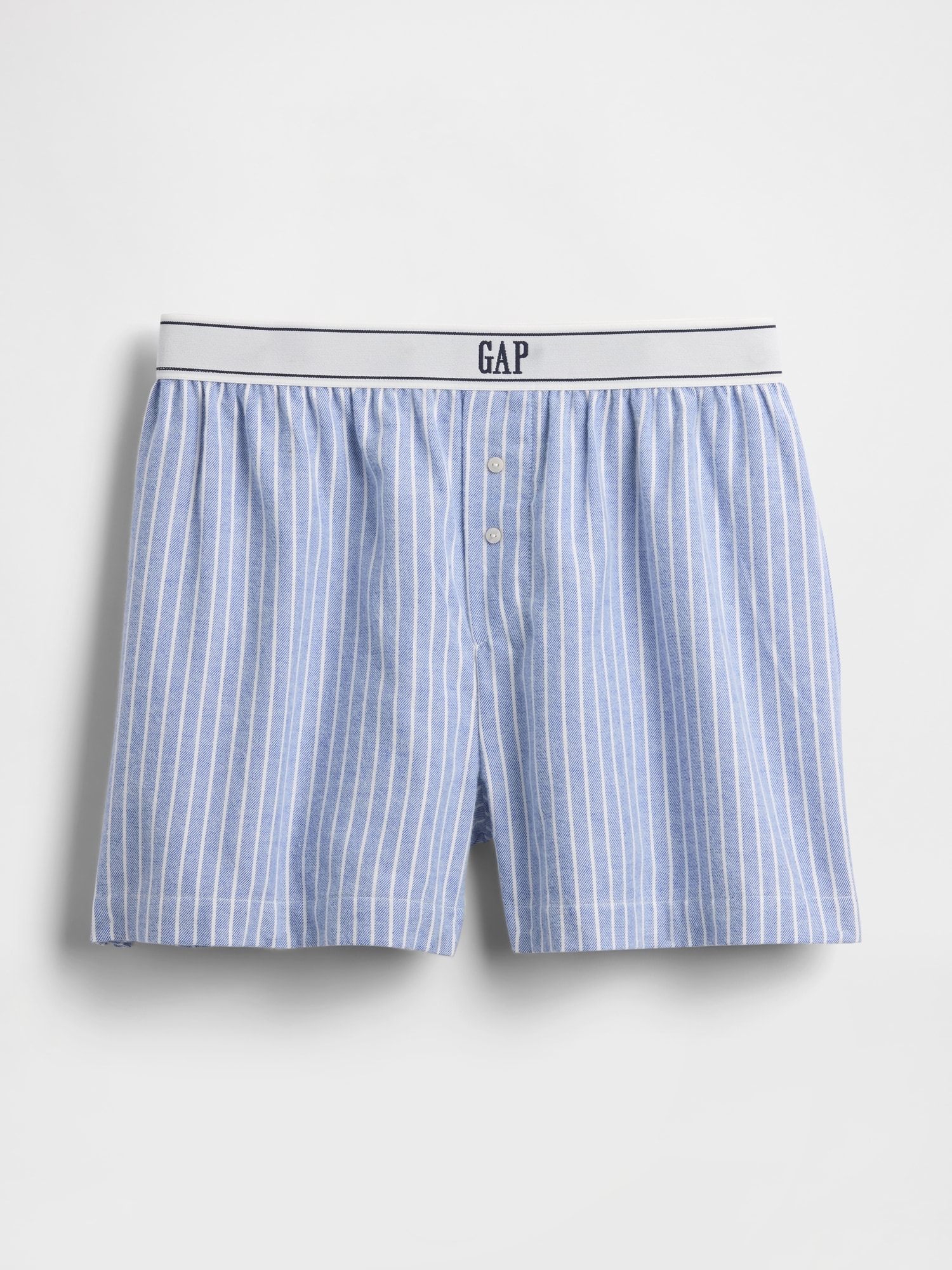 GAPロゴ フランネル ボクサーショートパンツ-5