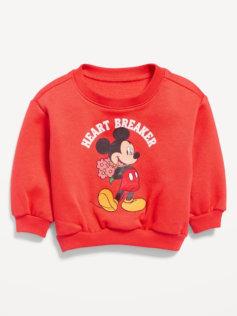 Disney© Mickey Mouse Crew-Neck Sweatshirt for Baby