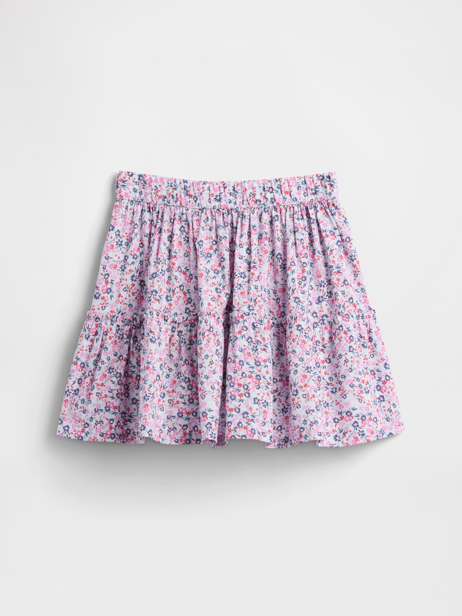 Kids Pull-On Tiered Skirt