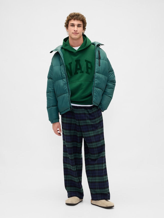 ヴィンテージソフト NAPロゴパーカー-1