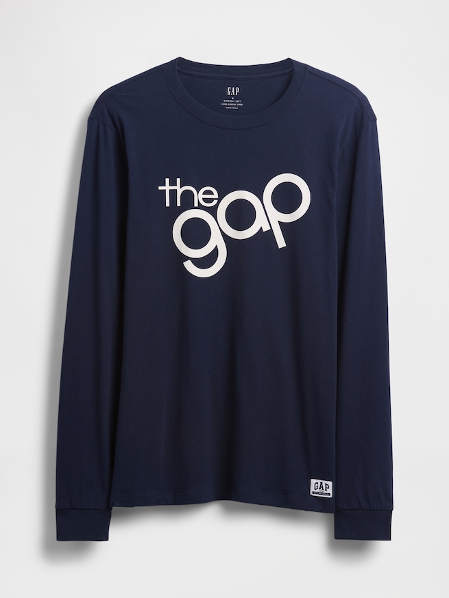 GAPロゴTシャツ-4