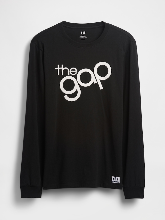 GAPロゴTシャツ-4