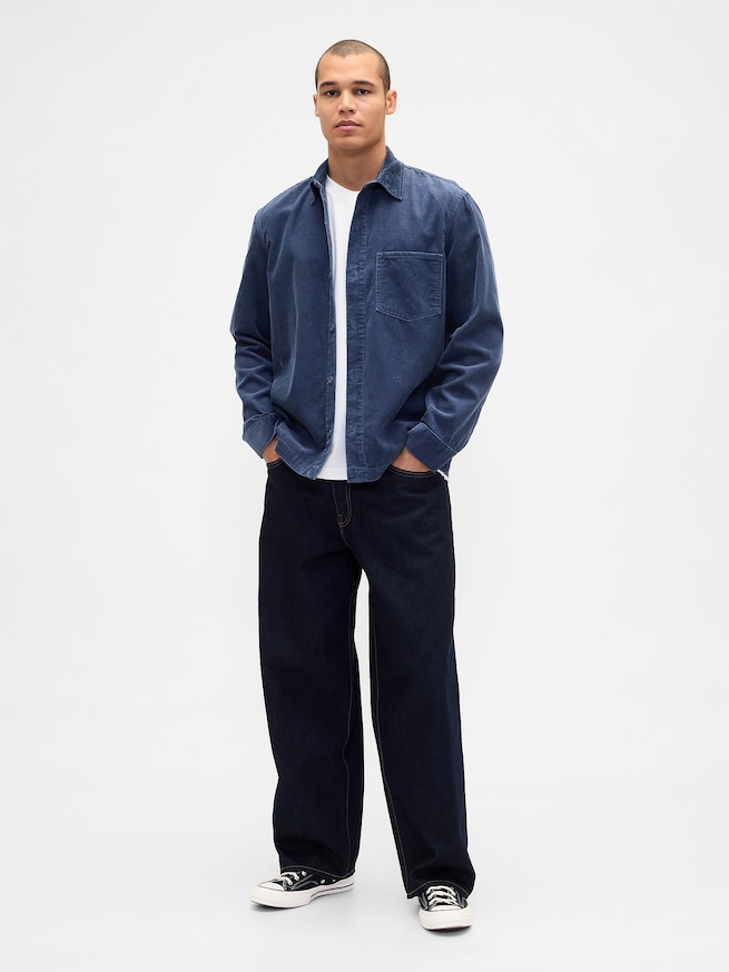 コーデュロイ シャツジャケット-1