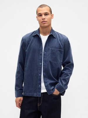 コーデュロイ シャツジャケット