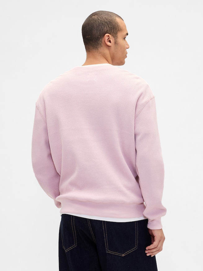 ヘビーウェイト サーマル オーバーサイズ Tシャツ-2