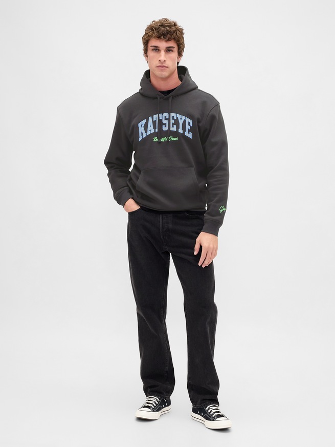 KATSEYE ロゴ リラックスフィットパーカー-4