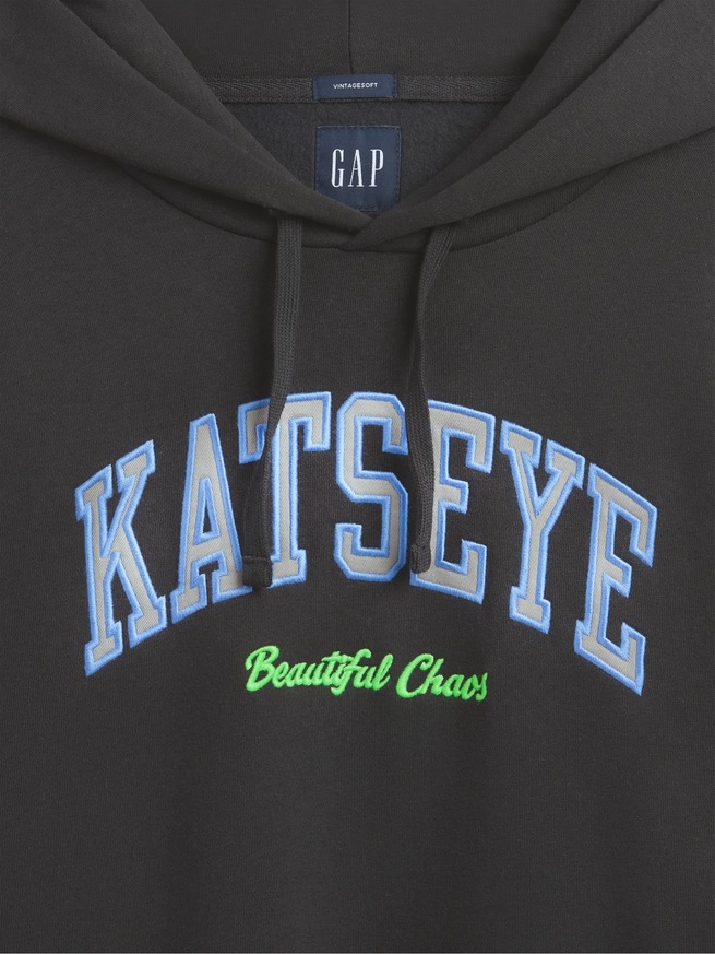 KATSEYE ロゴ リラックスフィットパーカー-5