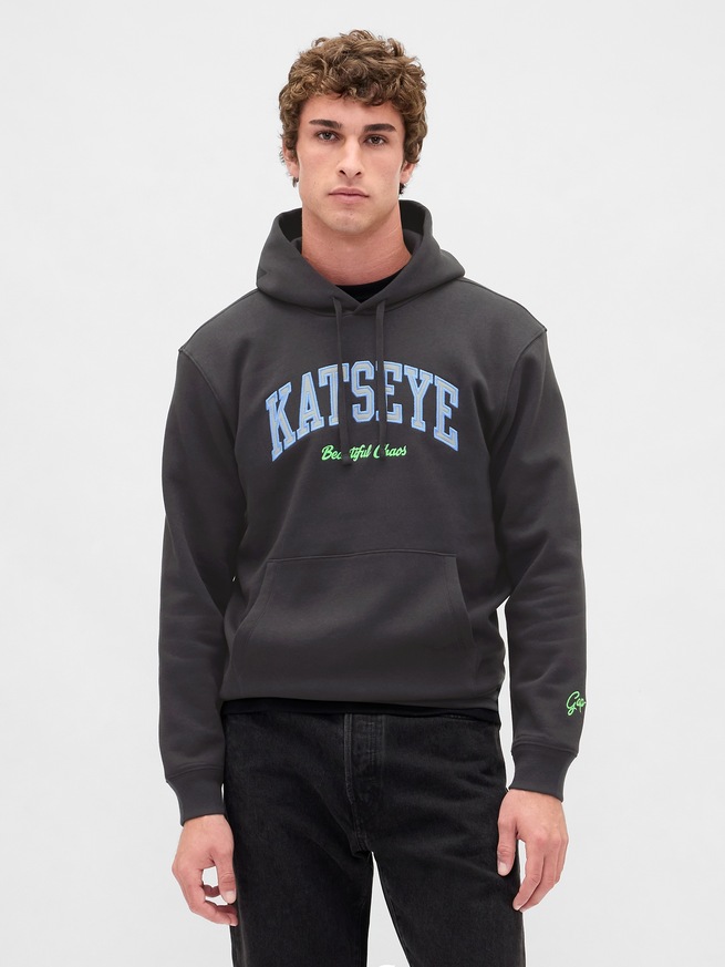 KATSEYE ロゴ リラックスフィットパーカー-3