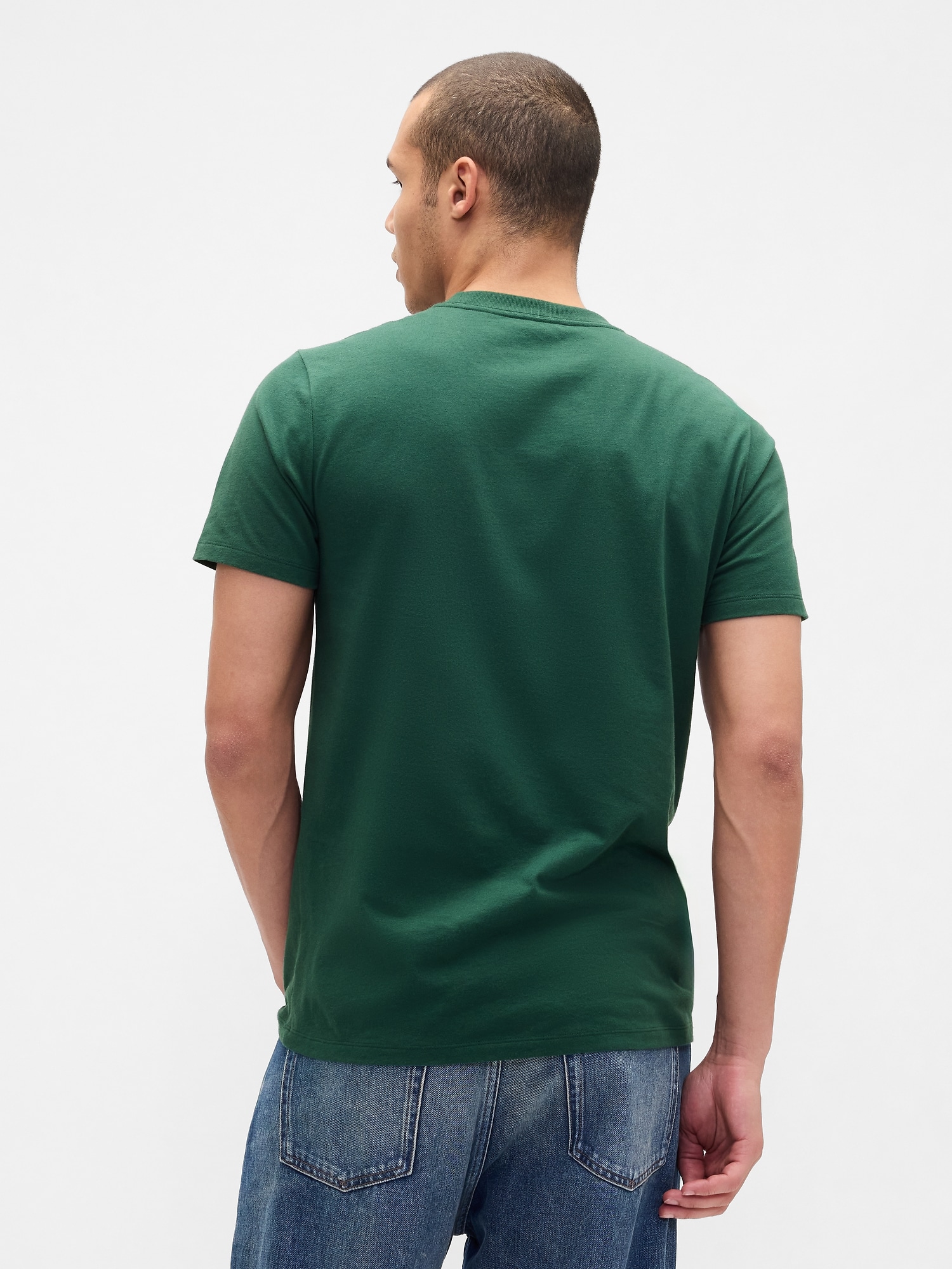 GAPアーチロゴTシャツ-2