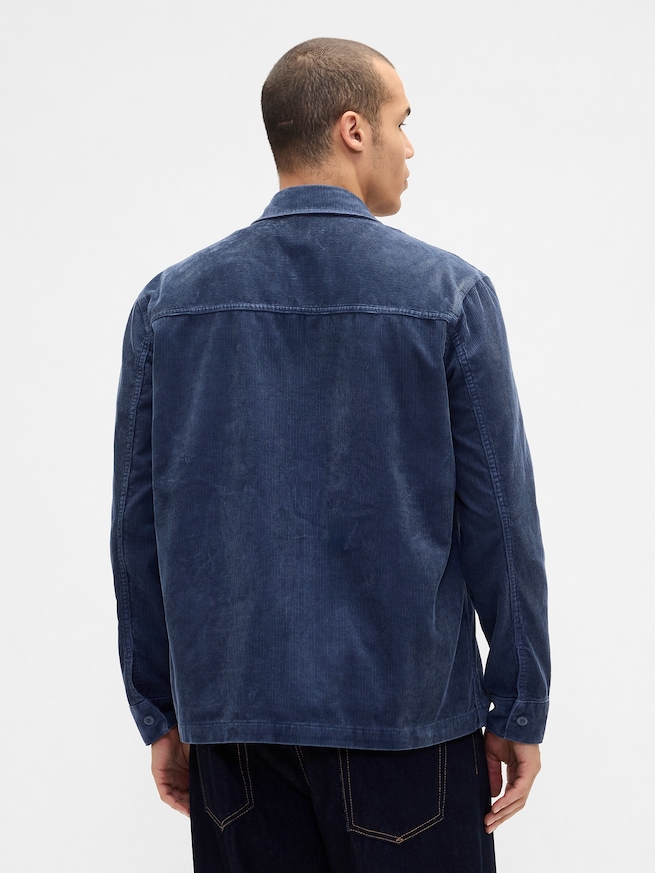 コーデュロイ シャツジャケット-2