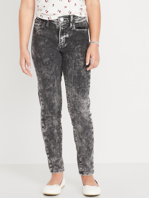 High-Waisted Rockstar 360° Stretch Jeggings for Girls