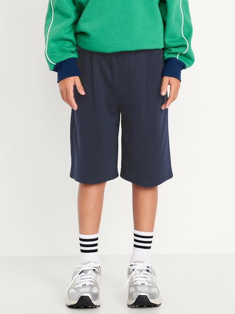 Below Knee Baggy Fleece Shorts for Boys