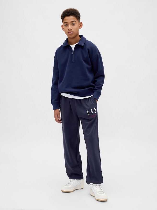 30th アニバーサリー GAPロゴ ジョガーパンツ (キッズ)-1