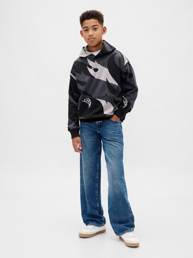 GapKids | ホットウィール リラックスフィット GAPロゴパーカー-3
