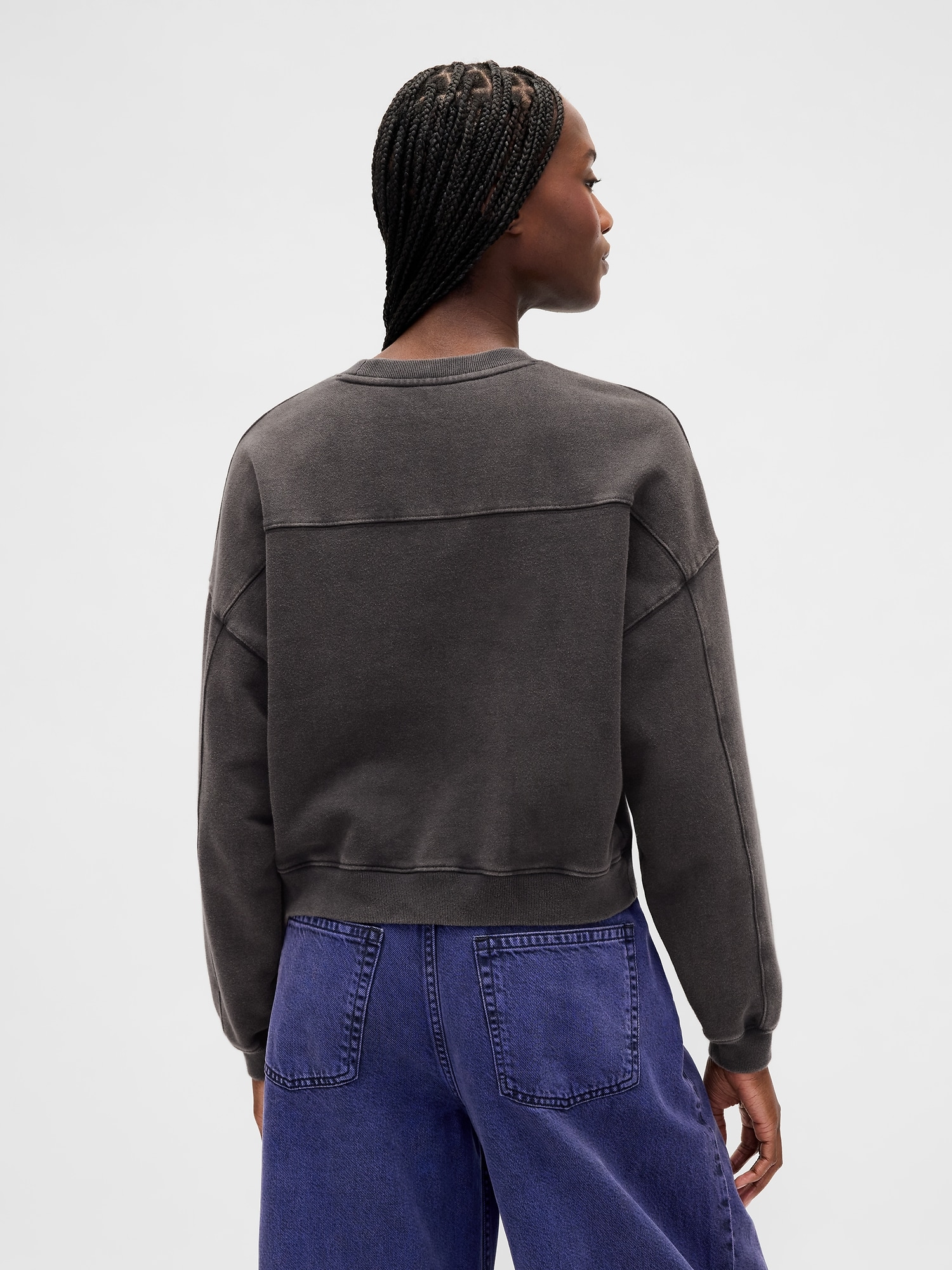 Gap &times; ディズニー ティム・バートン ナイトメアー・ビフォア・クリスマス ヘビーウェイト スカル スウェットシャツ-1